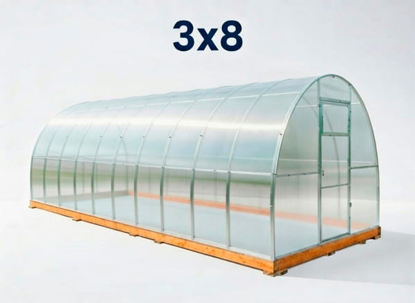 Теплица 3x8